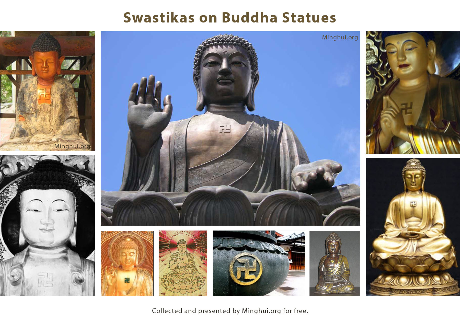 Image for article बुद्ध प्रतिमाओं पर स्वस्तिक